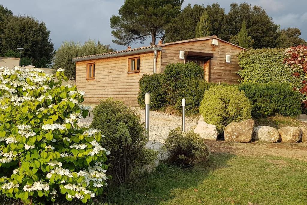Chalet De Charme Climatise Sur La Route Du Ventoux Carpentras Zewnętrze zdjęcie